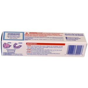 Fixodent Free Denture Adhesive Cream 2.40 oz (Pack of 4)