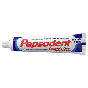 Pepsodent Complete Care Original Flavor Toothpaste, 5.5 oz (156 g) (Bundle of 12)