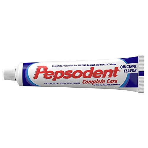 Pepsodent Complete Care Original Flavor Toothpaste, 5.5 oz (156 g) (Bundle of 12)