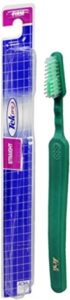 tek pro toothbrush full head firm straight 1 each (pack of 10)