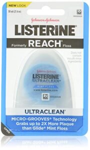 listerene ultra clean flo size 30yar listerene ultra clean floss 30yard (pack of 10)
