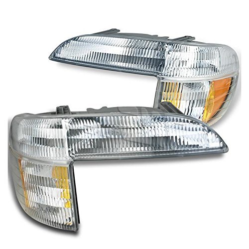 Holiday Rambler Endeavor 1998-2001 RV Motorhome 4 Piece Set Left & Right Replacement Front Headlights & Signal Lights