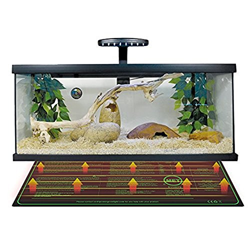 iPower Warm Hydroponic Seedling Heat Mat and Digital Thermostat Combo Set for Seed Germination, 20" x 20" & Control, Black