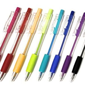 Assorted Ink Clip Click Pens