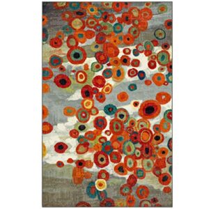 Mohawk Home Tossed Floral Area Rug, 7 ft 6 in x 10 ft, Multicolor