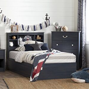 South Shore Aviron 6-Drawer Double Dresser, Blueberry