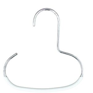 semi round scarf hook non-slip hanger color: white