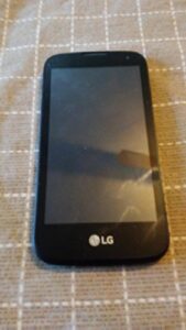 boost mobile - lg k3 with 8gb memory prepaid cell phone - black