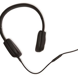 Outdoor Tech OT1450-B Wired Audio Bajas Headphones, Black