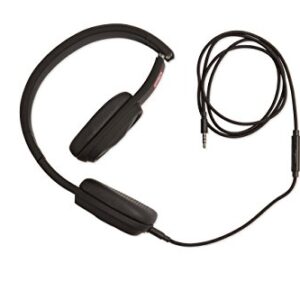 Outdoor Tech OT1450-B Wired Audio Bajas Headphones, Black