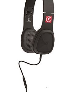 Outdoor Tech OT1450-B Wired Audio Bajas Headphones, Black