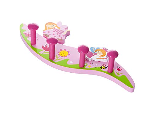 Kids Fairy Themed Home Decor Coat Hooks Wall Hook for Girls Bedroom or Nursery