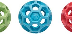 JW Pet Company Mini Hol-ee Roller Dog Toy, Colors Vary - Pack of 3, Small