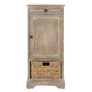 Safavieh American Homes Collection Raven Vintage Grey Tall Storage Unit