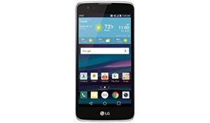 at&t gophone lg phoenix 2 smartphone - 4glte 8gb memory prepaid no contract locked cell phone - black