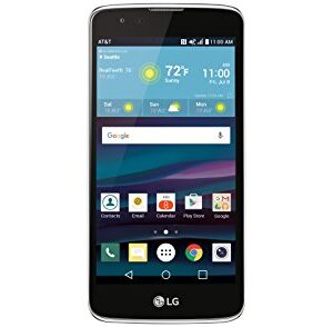 AT&T GoPhone LG Phoenix 2 Smartphone - 4GLTE 8GB Memory Prepaid No Contract Locked Cell Phone - Black