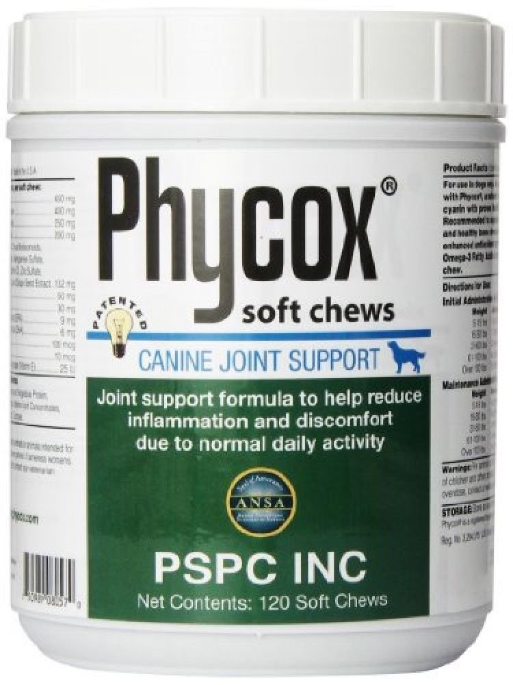 Vitamins & Supplements PhyCox Soft Chews, 120 ct, New