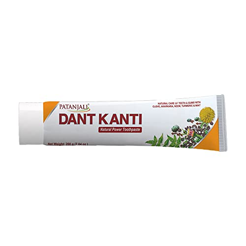 Patanjali Dant Kanti Toothpaste(Pack of 5 - 200g each) by Patanjali