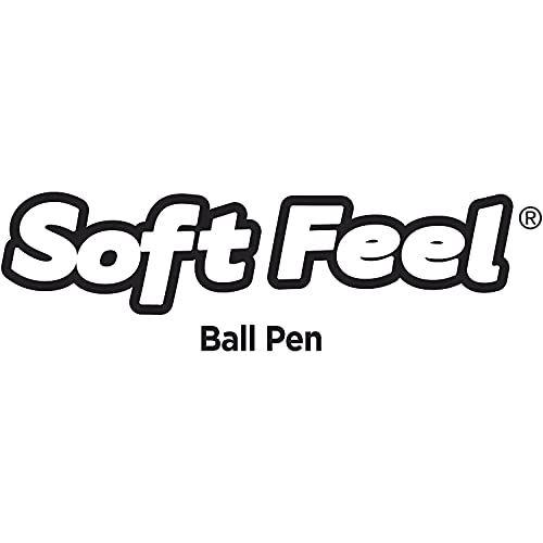 BIC Scsm361bk Soft Feel Retractable Ballpoint Pen Black 1Mm Medium 36/Pack