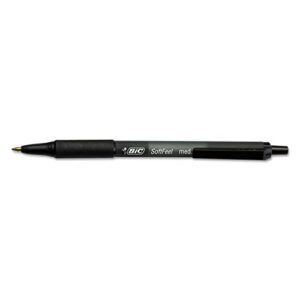 BIC Scsm361bk Soft Feel Retractable Ballpoint Pen Black 1Mm Medium 36/Pack