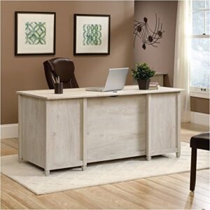 Pemberly Row Executive Desk in Chalked Chestnut