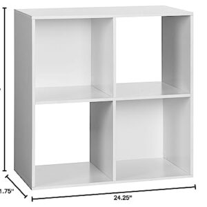 OneSpace 50-41201 4-Cube Organizer, White