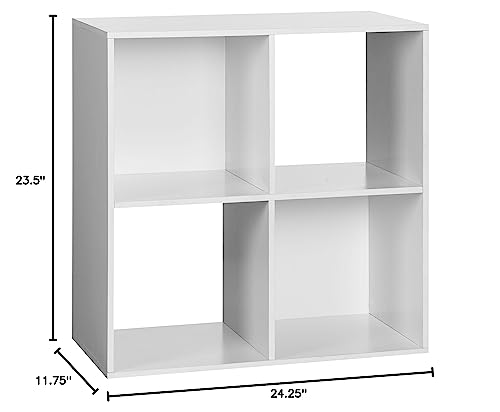 OneSpace 50-41201 4-Cube Organizer, White