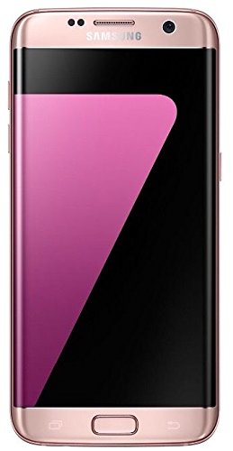 Samsung Galaxy S7 Edge Factory Unlocked Phone 32 GB - Internationally Sourced (Middle East/Afican/Asia) Version G935FD- Pink Gold