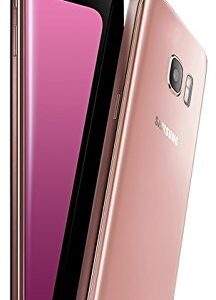 Samsung Galaxy S7 Edge Factory Unlocked Phone 32 GB - Internationally Sourced (Middle East/Afican/Asia) Version G935FD- Pink Gold