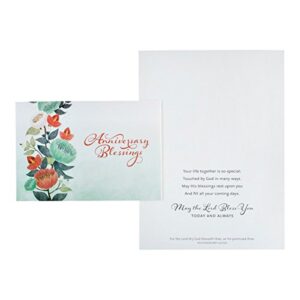 DaySpring Anniversary - Inspirational Boxed Cards - Floral Border - 18561