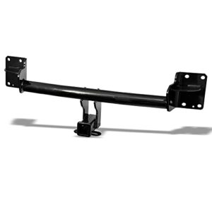 class 3 iii black 2" rear bumper trailer tow hitch towing mount receiver tube for 07-18 bmw x5 e70 f15 / 14-19 x6 f86