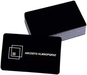 ms wgo 100pcs laser engraved metal business cards blanks 3.4x2.1in thicknes (0.45mm)