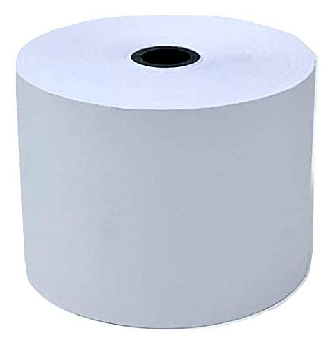 Monroe Systems for Business Single Ply Bond Paper Rolls, Top of the Line, 20 lb.