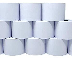 Monroe Systems for Business Single Ply Bond Paper Rolls, Top of the Line, 20 lb.