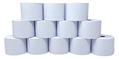 Monroe Systems for Business Single Ply Bond Paper Rolls, Top of the Line, 20 lb.