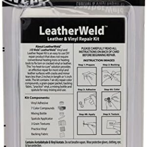 J-B Weld 2130 Vinyl and Leather Repair Kit, 2 fl. oz