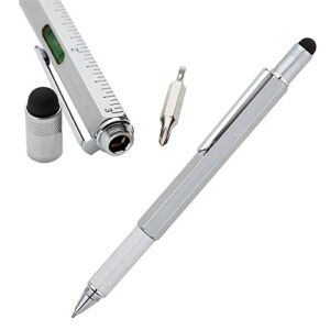 5 in 1 engineer ballpoint with stylus in tin box