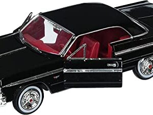 Motor Max New 1:24 W/B American Classics Collection - Black 1964 Chevrolet Impala Hardtop Diecast Model Car