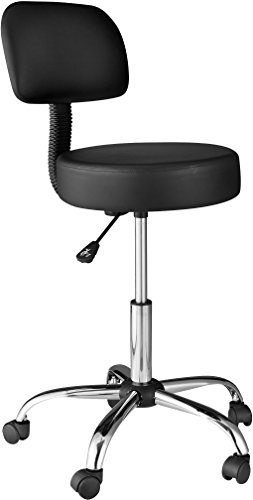 OneSpace Medical Stool, Black