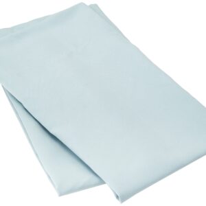 AmazonBasics Microfiber Pillowcase, Spa Blue, 50x80x2