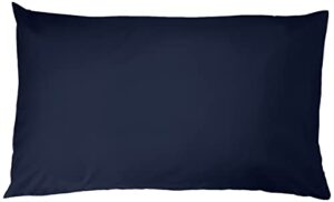 amazon basics microfiber pillowcase, set of 2, navy blue, 31.5" l x 19.7" w
