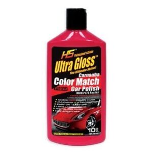 hs ultragloss carnauba red color match car polish with ptfe results. the professional choice. 10 oz. (10 oz)