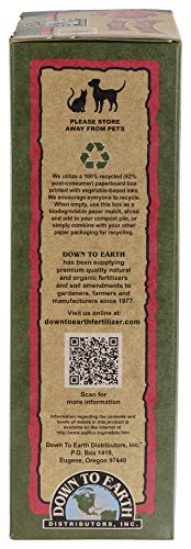 Down to Earth Organic Granular Humic Acids Fertilizer Mix, 5 lb