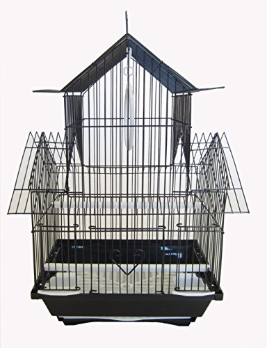 YML A1144BLK Pagoda Top Cage, Small