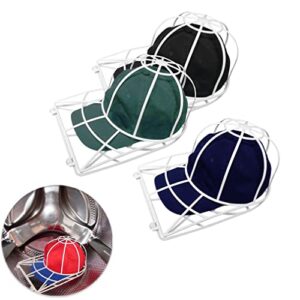 evelots 3 pack ball cap cleaner-washing machine/dish washer-trucker/visor hat
