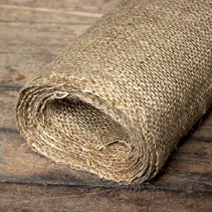 Burlapper Burlap Jute Fabric, 40 Inch x 5 Yards, 12 oz Decorator Quality