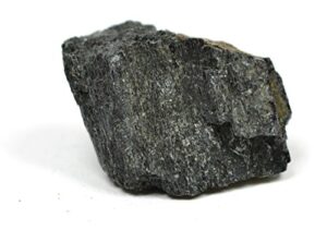 eisco hornblende (amphibole mineral) specimen, approx. 1" (3cm)