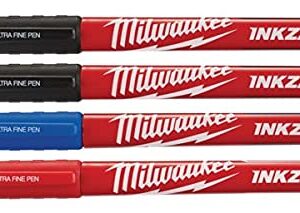 Milwaukee 48-22-3165 4PK INKZALL Color Ultra Fine Point Pen