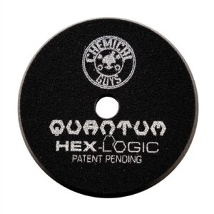 Chemical Guys BUFX116HEX6 Hex-Logic Quantum Finishing Pad, Black (6.5 Inch Pad made for 6 Inch backing plates)
