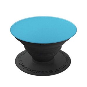 popsockets: collapsible grip & stand for phones and tablets - aluminum blue